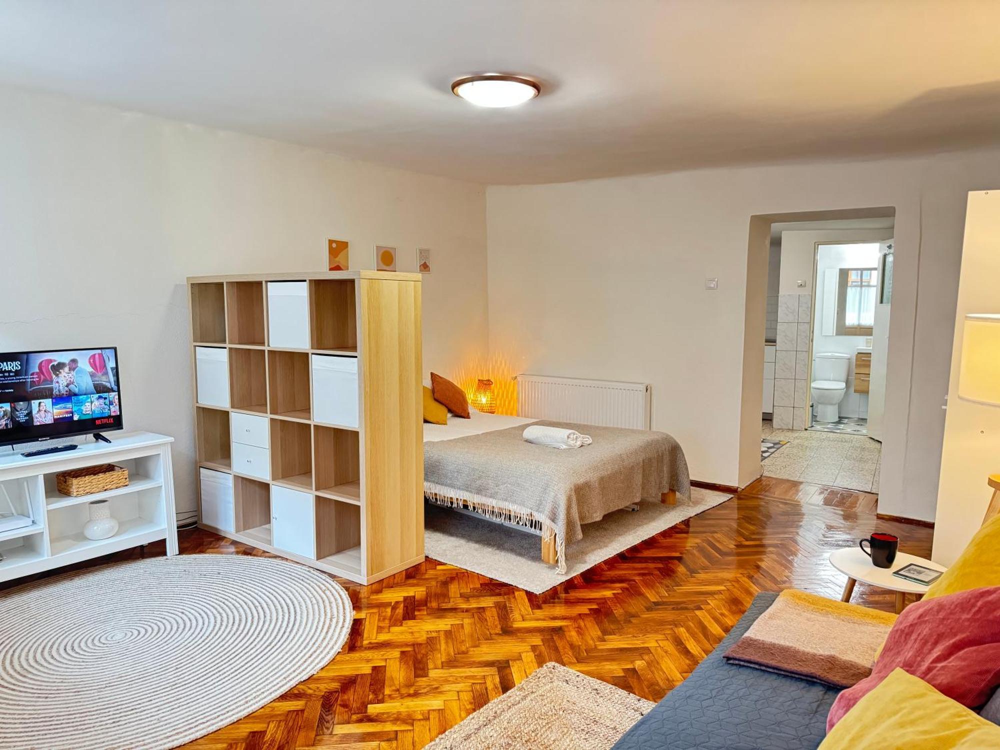 Charming Studio Ideal For Getaways Or Workations In Sibiu'S Medieval City Center Εξωτερικό φωτογραφία